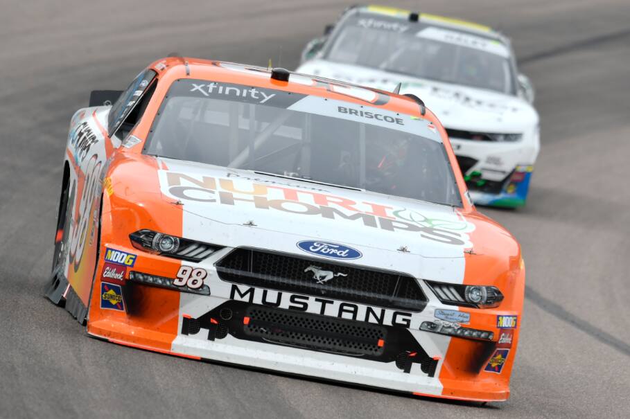 He was just ahead of Team Penske's Austin Cindric (fifth) and Chase Briscoe (No. 98, sixth). He was just ahead of Team Penske's Austin Cindric (fifth) and Chase Briscoe (No. 98, sixth).